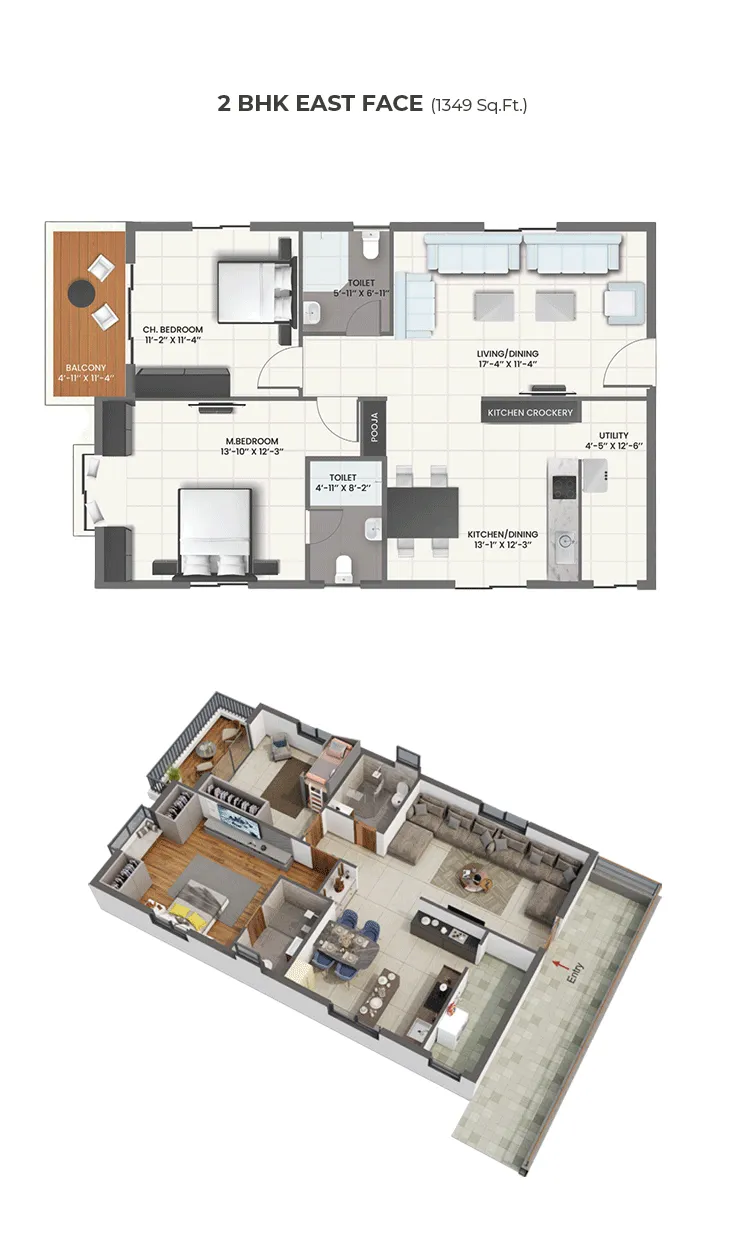 3 BHK Flats for Sale in Hyderabad