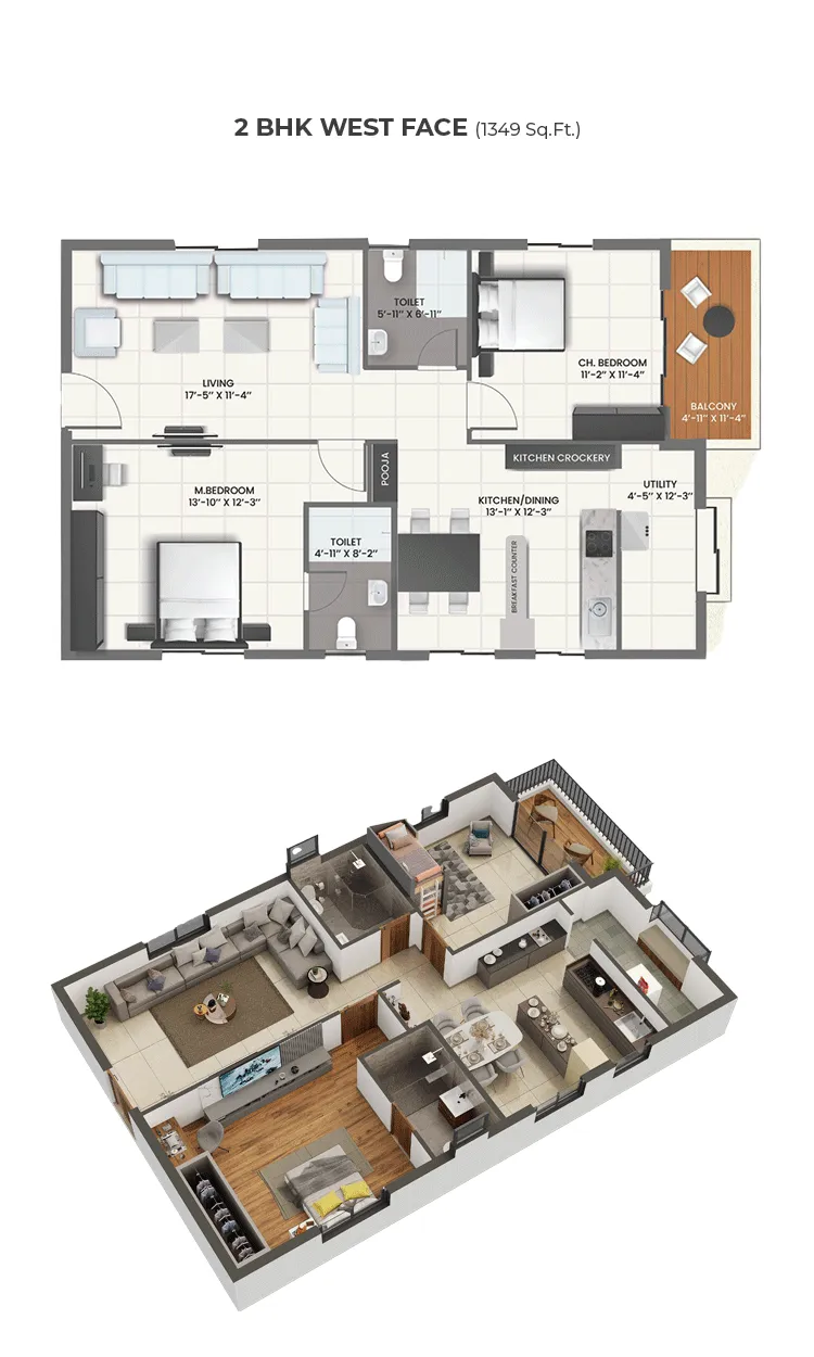 2 BHK Flats in Hyderabad